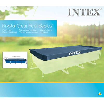 Intex Cubierta de piscina rectangular 450x220 cm 28039