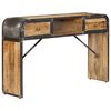 vidaXL Aparador madera de mango maciza 120x30x75 cm