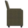vidaXL Sillas de comedor 2 pcs Verde ejército 57 x 66 x 94 cm