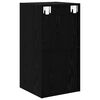 vidaXL Conjunto de mueble de TV Roble Negro 37 x 37 x 72 cm
