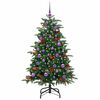 vidaXL &Aacute;rbol de Navidad artificial Verde 150 cm PVC, Metal y Pl&aacute;stico