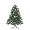 vidaXL &Aacute;rbol de Navidad artificial Verde 150 cm PVC, Pl&aacute;stico y Acero