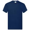 vidaXL Camiseta 5 pcs Azul 5XL Algod&oacute;n