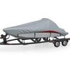 vidaXL Cubierta De Barco Funda De Barco Gris Largo 610-671 cm Ancho 254 Cm