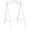 vidaXL Estructura de columpio Blanco antiguo 113 x 121,5 x 168 cm