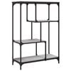 vidaXL Estanter&iacute;a madera de ingenier&iacute;a y acero Sonoma gris 81x36x115cm