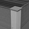 vidaXL Arriate de WPC gris 100x50x54 cm