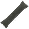 vidaXL Funda de almohada HEERLEN Gris oscuro 40 x 145 cm Boucl&eacute;
