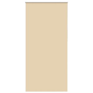 vidaXL Estor Enrollable Opaco Beige 105x230 cm Tela Ancho 100,7 cm