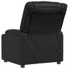 vidaXL Sill&oacute;n de masaje reclinable cuero sint&eacute;tico negro