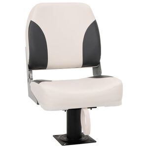 vidaXL Asiento para barco con pedestal giratorio 360&deg;