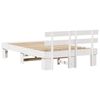 vidaXL Estructura de cama 135 x 190 cm Madera de pino macizo