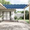 vidaXL Toldo vertical tela oxford azul 180x1200 cm