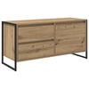 vidaXL Gabinete de TV 100 x 36 x 49.5 cm Roble artisan