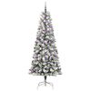 vidaXL &Aacute;rbol de Navidad artificial con ramas articuladas 240 cm