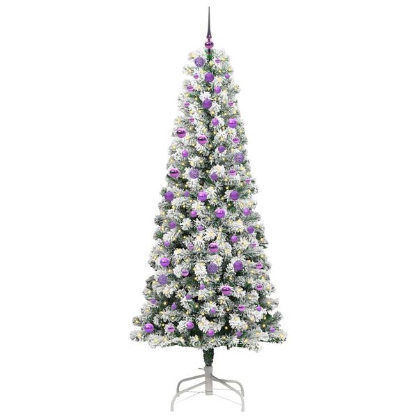 vidaXL &Aacute;rbol de Navidad artificial con ramas articuladas 240 cm