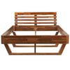vidaXL Estructura de cama de madera maciza de acacia 140x200 cm