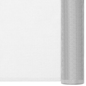 vidaXL Malla mosquitera de aluminio plateada 112x500 cm
