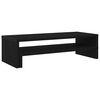 vidaXL Soporte para monitor de roble negro, 54x22x15 cm, madera de ingenier&iacute;a