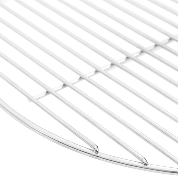 vidaXL Rejilla de parrilla BBQ redonda acero inoxidable 304 &Oslash;44,5 cm