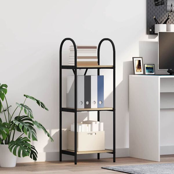 vidaXL Estante de libros Roble Sonoma 40 x 30 x 109 cm