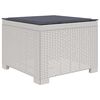 vidaXL Sill&oacute;n Individual de Jard&iacute;n con Coj&iacute;n Apariencia de Ratan PP