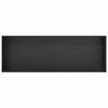 vidaXL Nichos de Ducha Negro 90 x 30 x 9,5 cm Acero inoxidable