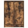 vidaXL Aparador roble ahumado 57x34x76 cm madera de ingeniería