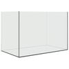 vidaXL Acuario con almacenamiento Transparente 60 x 35 x 40 cm Cristal