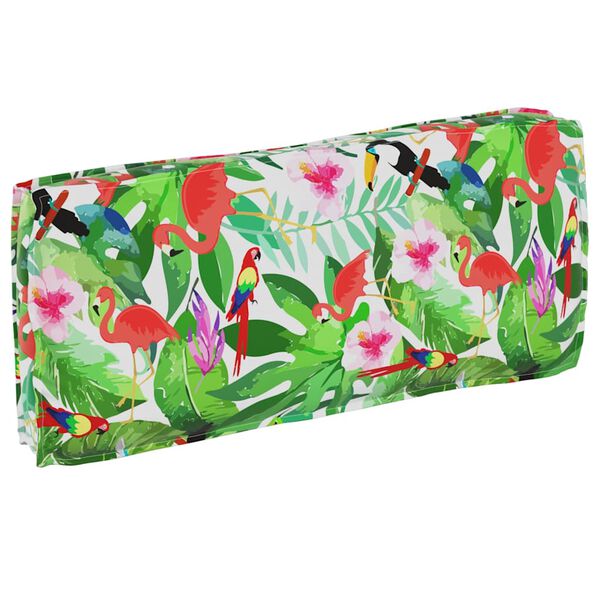 vidaXL Coj&iacute;n Floral Multicolor 120 x 50 x 12 cm Tela Oxford