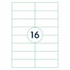 rillprint Etiquetas autoadhesivas 105x37 mm 1000 hojas blanco