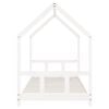 vidaXL Estructura de cama para niños madera de pino blanco 90x190 cm