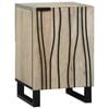 vidaXL Gabinete de Lavabo para Ba&ntilde;o Blanco 38 x 33 x 58 cm