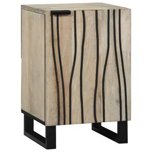 vidaXL Gabinete de Lavabo para Ba&ntilde;o Blanco 38 x 33 x 58 cm