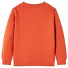 Sudadera infantil naranja 92