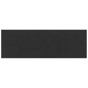 vidaXL Cabecero de Pared 12 uds. 90 x 30 cm Negro tela
