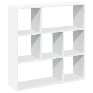 vidaXL Librer&iacute;a divisora madera ingenier&iacute;a blanca 102x29x103,5 cm