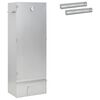 vidaXL Horno Ahumador 3 uds. 44,5 x 29 x 110 cm Acero galvanizado