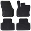vidaXL Alfombrilla de Coche 4 uds. Adecuado para Audi Q3 2019-2025