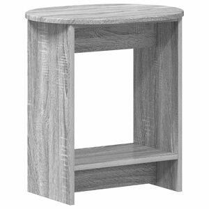 vidaXL Mesa lateral Gris Sonoma 50 x 39,5 x 55 cm Madera de ingenier&iacute;a