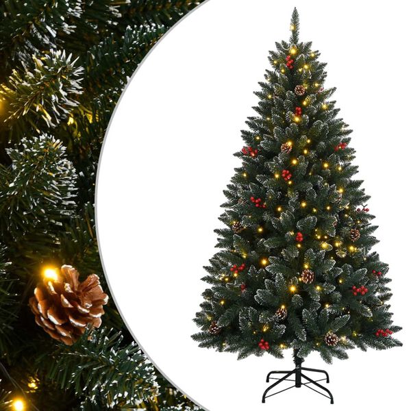 vidaXL &Aacute;rbol de Navidad artificial con 300 LEDs 210 cm