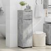 vidaXL Gabinete de Ba&ntilde;o con caj&oacute;n Gris Concreto 30,5 x 30 x 101 cm