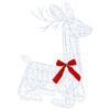 vidaXL Reno Navide&ntilde;o 3D LOVIISA 280 LED Blanco fr&iacute;o 55 x 22 x 63 cm