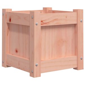 vidaXL Jardinera madera maciza de abeto Douglas 31x31x31 cm