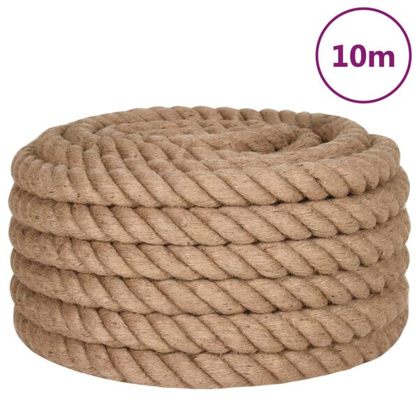 vidaXL Cuerda de yute 10 m de longitud y 36 mm de grosor