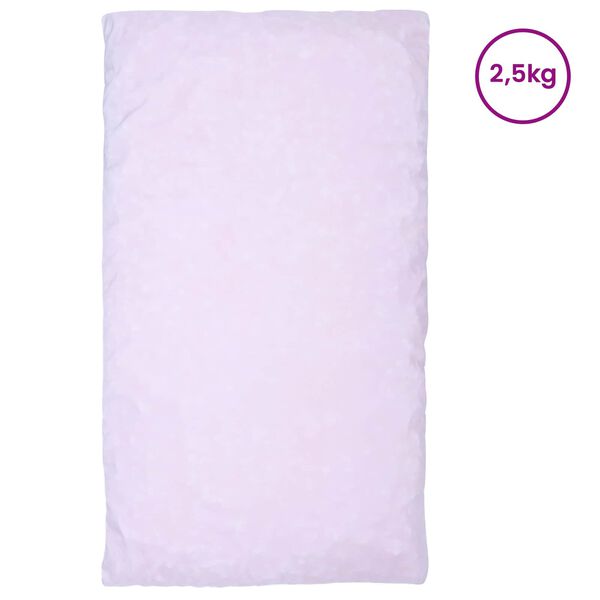 vidaXL Relleno de espuma triturada Rosa 2,5 kg Poliuretano