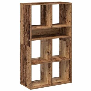 vidaXL Estanter&iacute;a madera de ingenier&iacute;a envejecida 66x31x112 cm