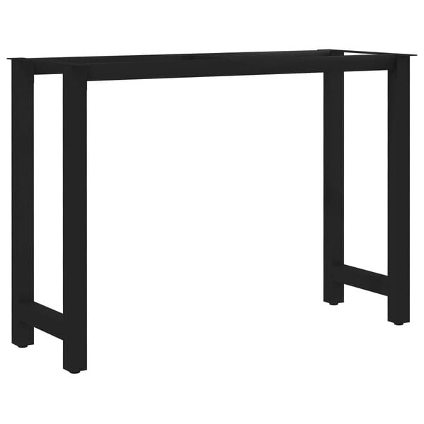vidaXL Estructura de mesa de comedor en forma de H 100x40x72 cm