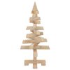 vidaXL Árboles de Navidad Natural 60 cm Madera maciza de pino