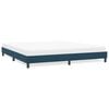vidaXL Estructura de cama sin colch&oacute;n terciopelo azul oscuro 180x210cm